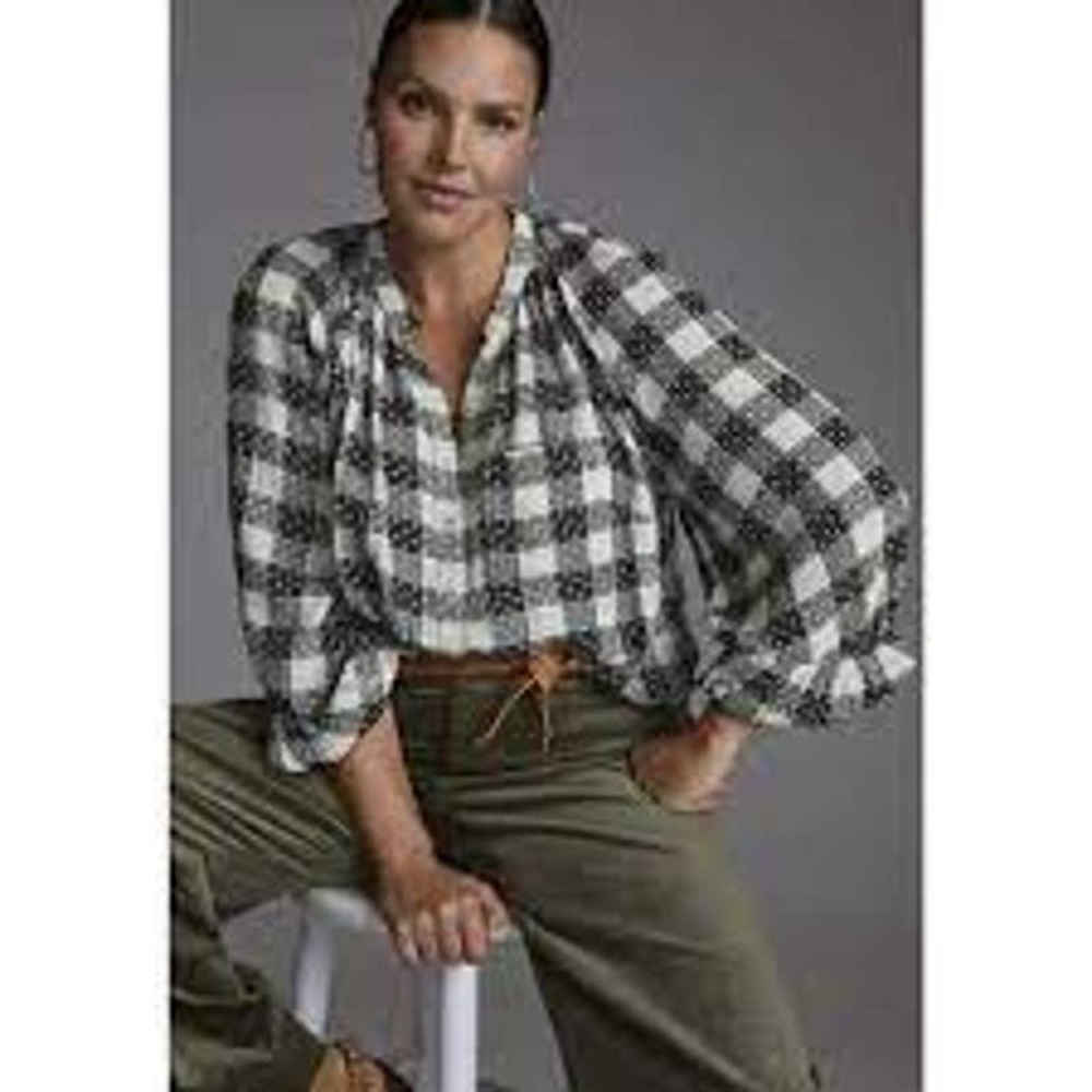 Anthropologie Pilcro Breezy Button Down Shirt - EUC! #ShiningVale